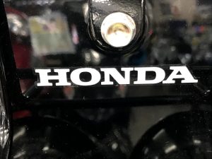HONDAの黒いバイク